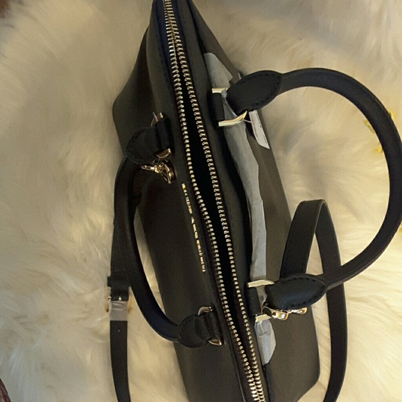 Michael kors Cindy LG Dome Satchel Leather Bag - Picture 7 of 8